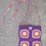 Χειροποίητο πλεκτό τσαντάκι