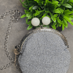 Χειροποίητο πλεκτό πορτοφολάκι